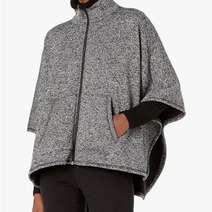 Calvin Klein Heather Gray Women’s Zip Up Shawl